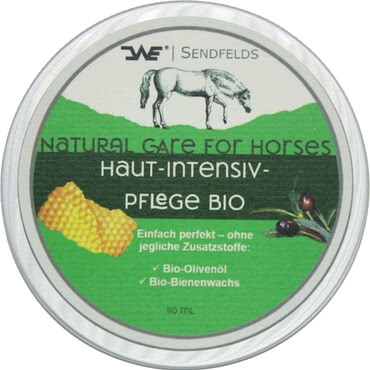 Haut-Intensiv-Pflege für Pferde mit Bio-Olivenöl