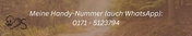 Kontakt Handynummer