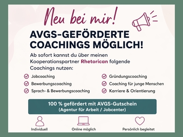 AVGS gefoerderte Coachings