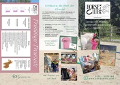 Druck Flyer Horse Club Kids u Paedag Praxis  303 x 216 mm 