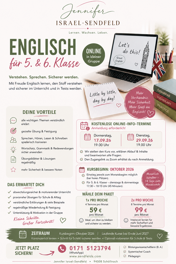 Englisch 5 u 6 Klasse