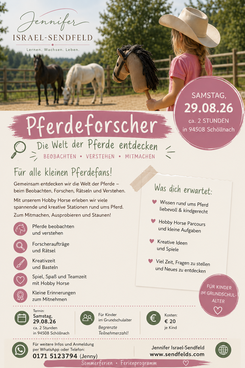 Ferienprogramm Pferdeforscher