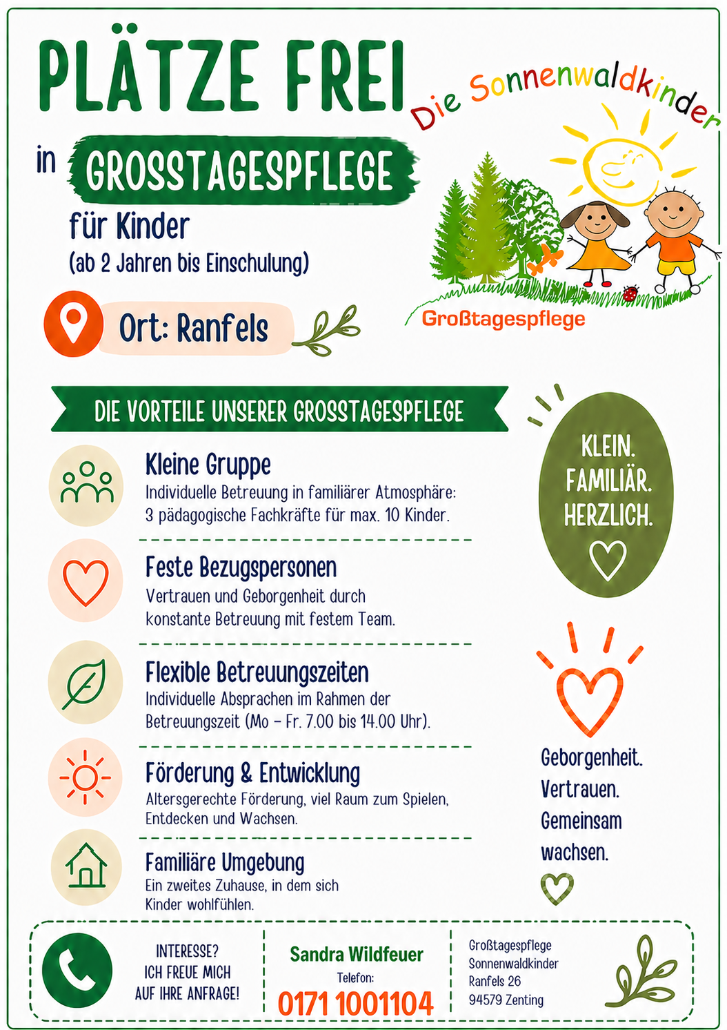 Flyer GTP Sonnenwaldkinder2026