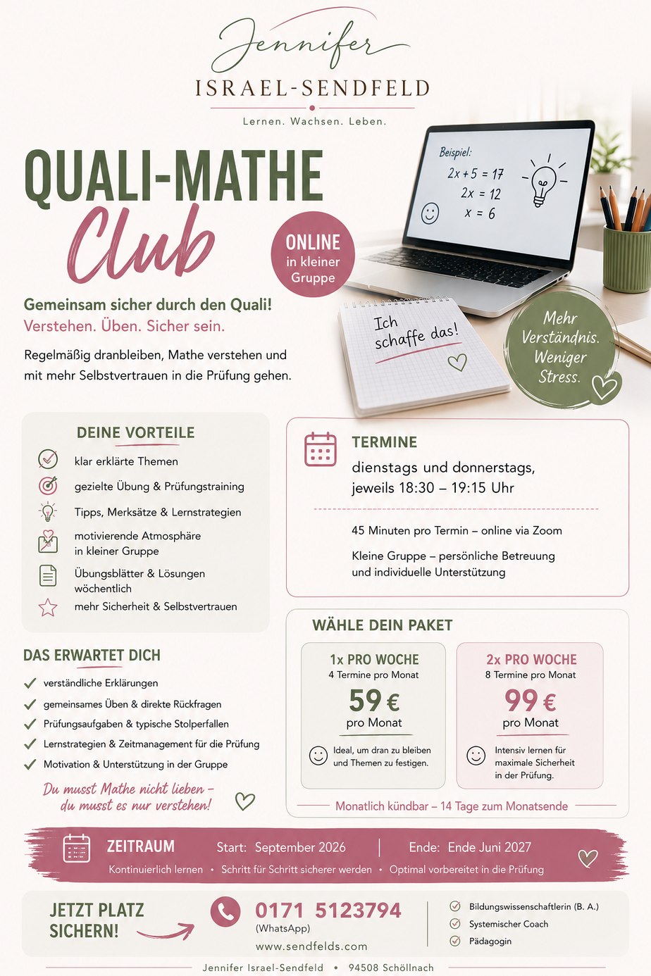 Mathe Quali Club 2026 27
