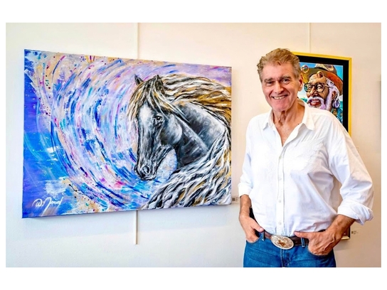 Artist Walter Israel  1 