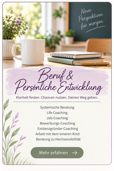 Beruf und persoenliche Entwicklung