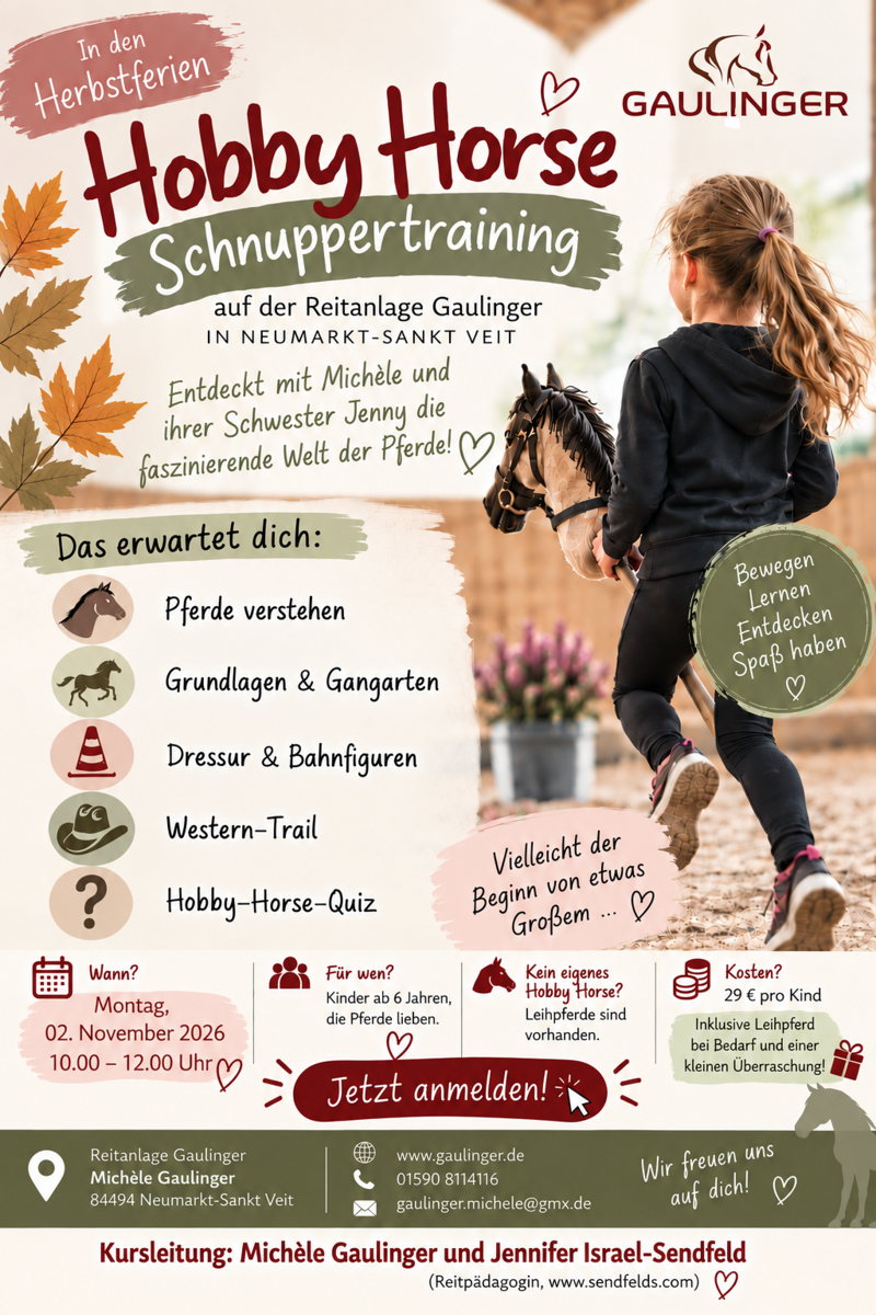 Hobby Horse Schnuppertraining 02.11.26