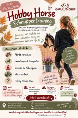 Hobby Horse Schnuppertraining 02.11.26